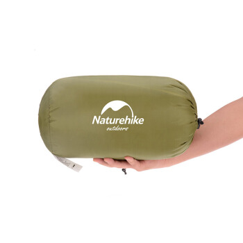 Naturehike屋外シングル封筒寝袋旅行キャンプ寝袋コケグリーン