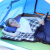 赤いキャンプ(RedCamp)寝袋アウトドアキャンプ寝袋大人用昼休み綿寝袋デブは190*84 cm 2.1 kgの紺色が使えます。