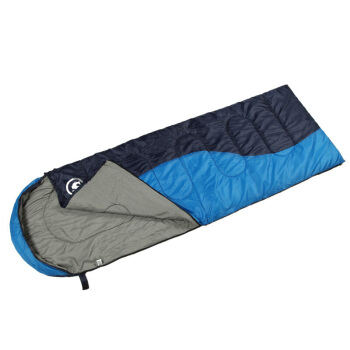 ラクダの看板の屋外キャンピング寝袋は1.35 kgで、二人の寝袋の深さの宝藍/色彩の青い1.6 Kgの左側をつなぎ合わせることができます。