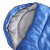 盾郎の屋外の寝袋の成人の昼休みの水をかけて帽子をかぶって筒型の寝袋の旅行するテントの宿営の綿の寝袋の宝藍色を密封します