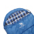 CAMEL寝袋屋外旅行秋冬厚いキャンプ防寒シングルは、汚れた寝袋を挟んで、A 8 W 03004/青1.8 Kg右側につなぎ合わせることができます。