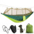 ハンモック屋外に蚊帳付の幅が広い室内ダブル吊りネットベットを持ってカジュアルに携帯してベットを落とします。