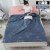 汚い寝袋を挟んで宿泊する大人出張旅行ホテルのシーツ布団セット二人乗りの小型クジラ（160幅）