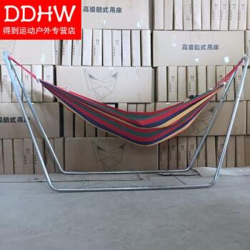 DDHWメーカーの亜鉛メッキ厚鋼管ハーンモックチャイルドブランコ屋外ロッキング専用ハーンモックラック室内移動調節ブラケットの補強強化により、大人用吊り椅子のシングルブラケットにはハンモックが含まれていません。