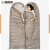 緊急者（TAN XIAN ZHE）羽毛布団寝袋大人の屋外キャンプ室内昼休憩は、防寒冬の保温性に優れています。携帯用寝袋600 G-月灰をつなぎ合わせることができます。