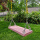 ピンクの長さ60*20 cm幅の屋外単棒のストラップに2本の2メートルめっきを付けます。